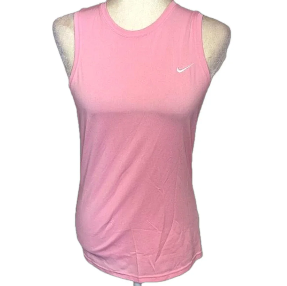Nike Sleeveless Pink Top S